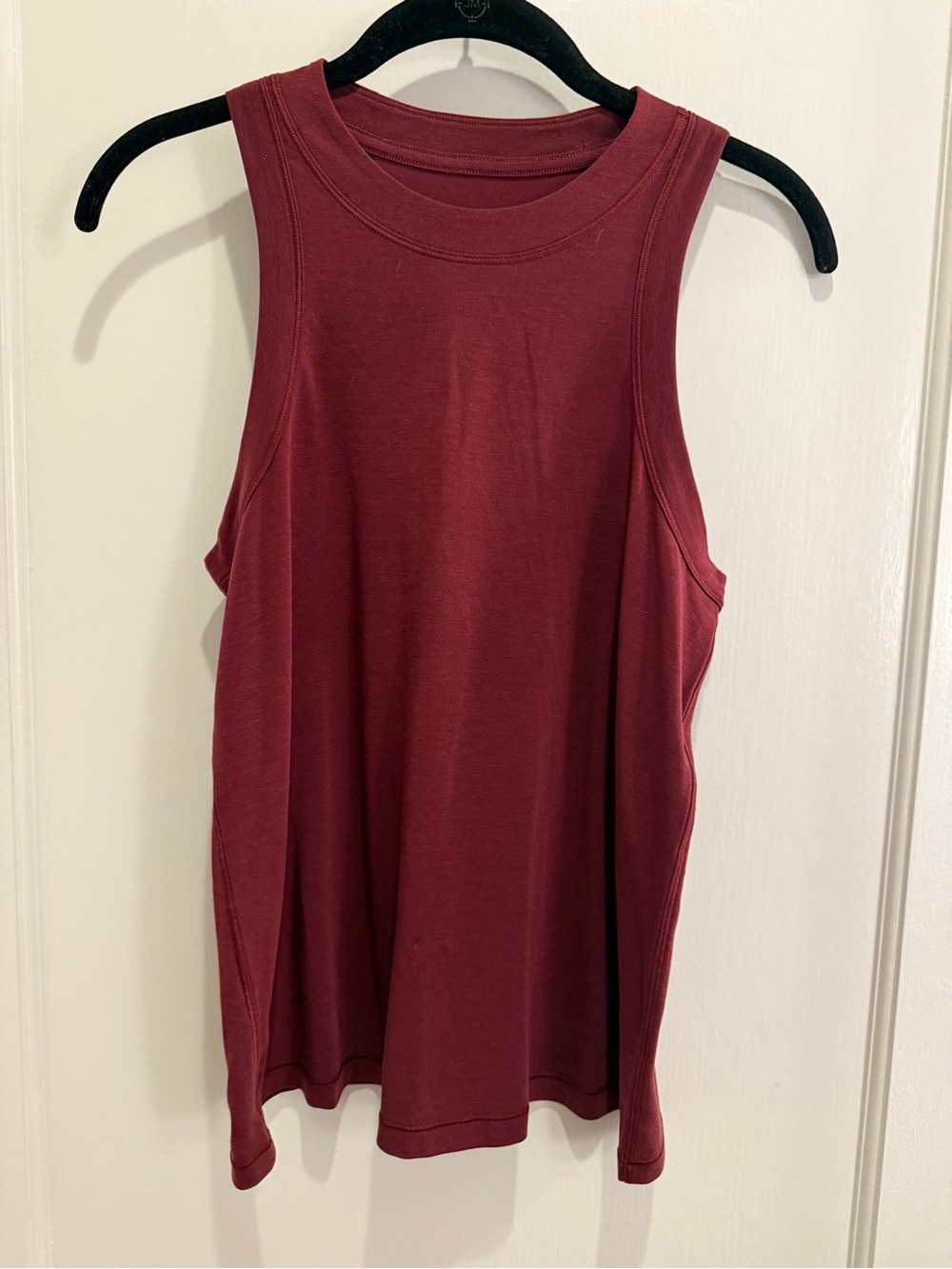 lululemon Jersey Training Tank, Burgundy Bay